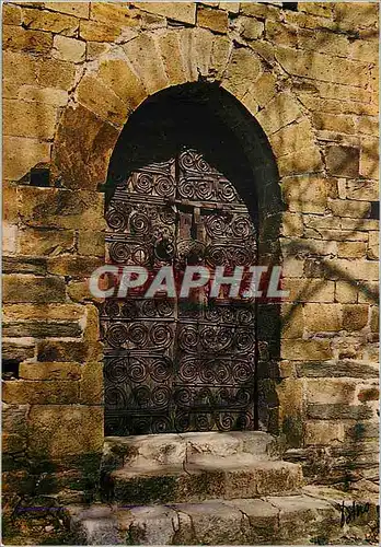 Cartes postales moderne Arts et Couleurs du Roussillon La Trinite XIIe S Monument Historique Classe Portail et Ferrures