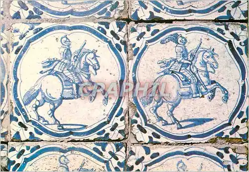 Cartes postales moderne Beauregard en Blesois XVIe XVIIe S Chateaux de la Loire Galeries des Illustres Fragment du Pavag