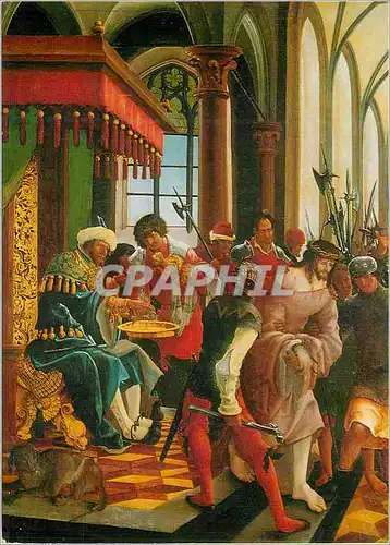 Cartes postales moderne A Altdorfer Altar St Florian Chistus vor Pilatus