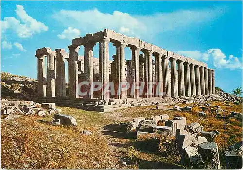 Moderne Karte Andritsaina Le Temple d'Apollon Epicurios