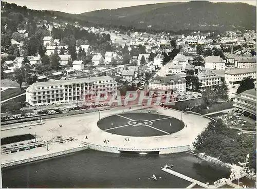 Moderne Karte Gerardmer (Vosges) L'Esplanade et les Hotels