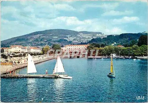 Cartes postales moderne Gerardmer Les Vosges Pittoresques Les Rives du Lac Bateau