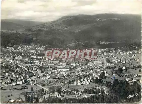 Moderne Karte Gerardmer Station Climatique (Alt 666 m) La Ville vue de la Roche des Bruyeres