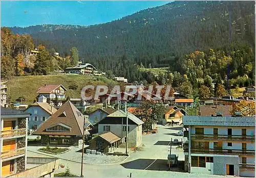 Moderne Karte Les Carroz (Hte Savoie) Altitude 1140 m Le Centre de la Station