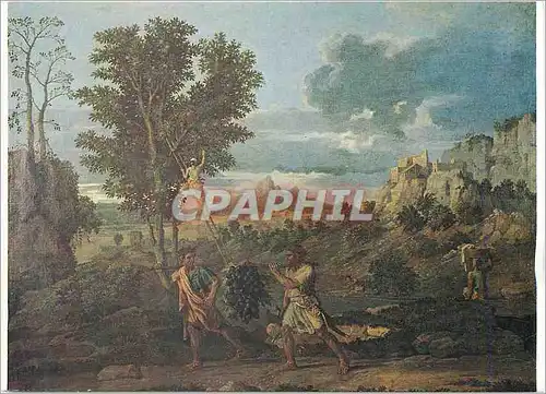 Cartes postales moderne Musee du Louvre Paris Poussin (Nicolas) L'Automne