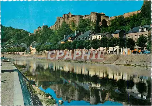 Cartes postales moderne Bouillon La Semois et le Chateau Fort