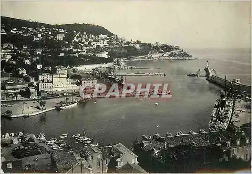 Cartes postales moderne Nice La Cote d'Azur Le Port et le Mont Boron