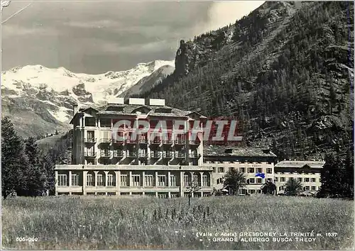 Cartes postales moderne (Valle d'Aosta) Gressoney la Trinite m 1637 Grande Albergo Busca Thedy