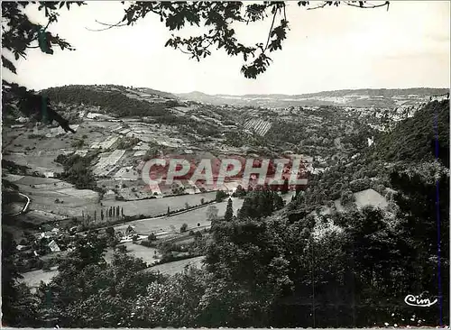 Moderne Karte Chatel le Couvent (Jura) Vue sur Gizia