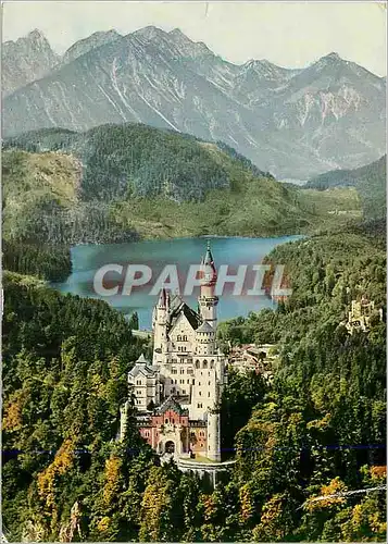 Cartes postales moderne Royal Castle Neuschwanstein Konigsschlob Neuschwanstein