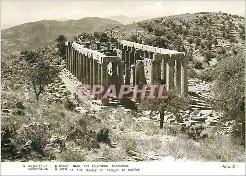 Cartes postales moderne Andritsaina View of the Temple of Apollo at Bassae