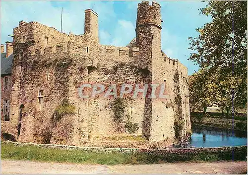 Cartes postales moderne Chateau de Pirou la Forteresse Vue de l'Est