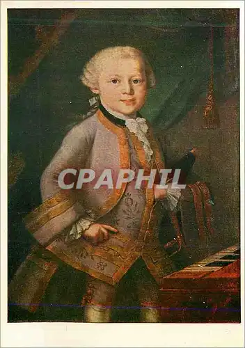 Cartes postales moderne Mozart museum Salzburg Mozart im Galakleide