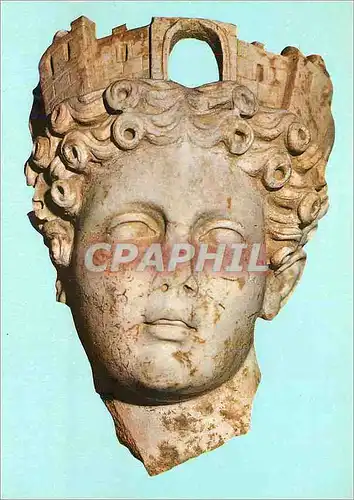 Cartes postales moderne Grece Corinthe Musee la Deesse Fortune