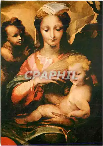Cartes postales moderne Roma Domenico Baccafumi (1486 1551) La Vierge avec l'Enfant et le Petit S Jean (Galerie National