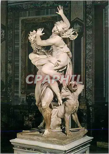 Cartes postales moderne Roma G Lorenzo Bernini (1598 1680) L'enlevement de Proserpine (Musee Borghese)