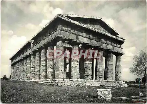 Cartes postales moderne Paestum Tempio di Nettuno