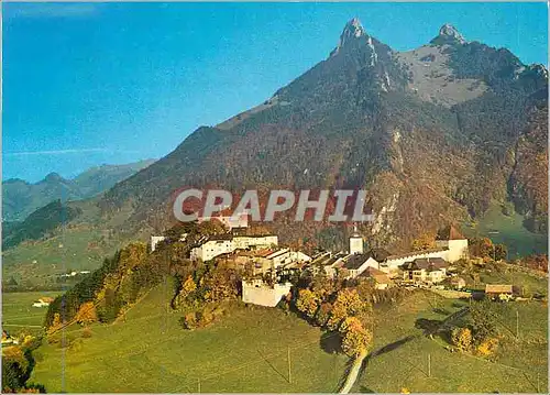 Cartes postales moderne Colline de Gruyeres et Dent de Broc