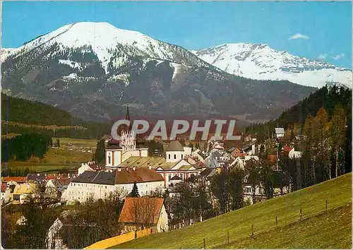 Cartes postales moderne Mariazell Stmk geg Gemeindealpe 1623 m und Otscher 1892 m