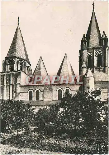 Moderne Karte Loches La Collegiale Saint Ours