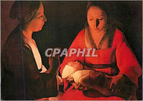 Cartes postales moderne Exposition Georges de la Tour Paris Orangerie des Tuileries Mai Sept 1972 Georges de la Tour (15