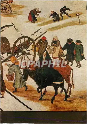 Cartes postales moderne Anvers Musee Mayer van den Bergh Bruegel Pieter (1564 1638) Le Denombrement de Bethleem (detail)