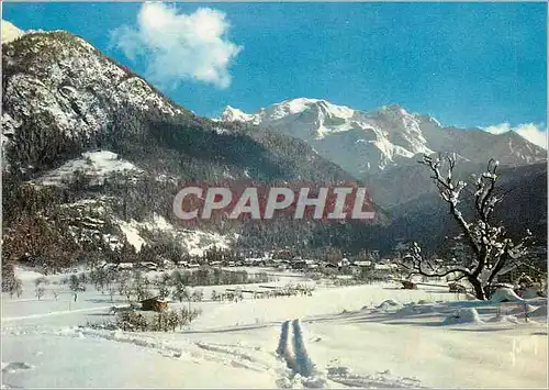 Cartes postales moderne Servoz (Haute Savoie) Couleurs et Lumiere de France Au Choeur des Stations du Mont Blanc du Sole