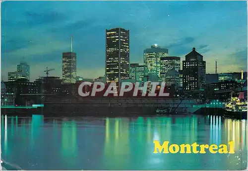 Cartes postales moderne Montreal Quebec Canada Au Coucher du Soleil