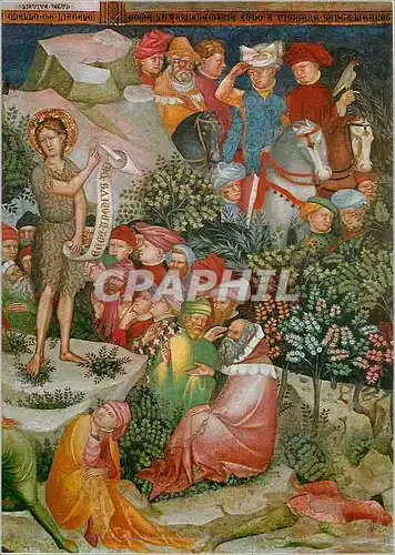 Cartes postales moderne Urbino Particulier du Fresque