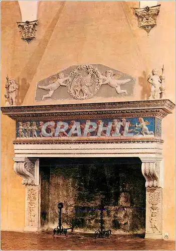 Cartes postales moderne Urbino Palazzo Ducale Domenico Rosselli Cheminee des Anges