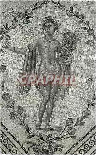 Cartes postales moderne Musee National du Bardo La Chebba Triomphe de Neptune Le Printemps