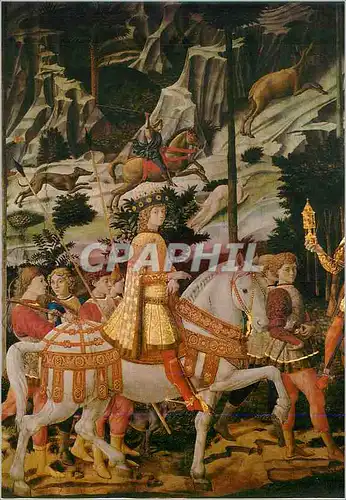 Cartes postales moderne Firenze Palazzo Medici Riccardi Le Voyage des Rois Mages Lorenzo il Magnifico