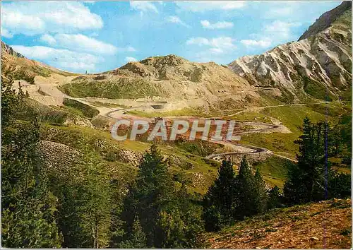 Cartes postales moderne Col d'Izoard (H A) Alt 2360 m Route des Grandes Alpes Le Refuge Napoleon et Sommet du Col