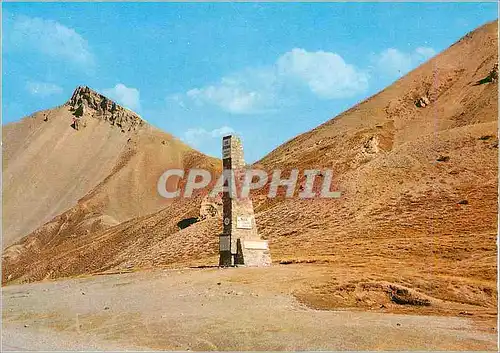 Cartes postales moderne Col d'Izoard (H A) Alt 2360 m Route des Grandes Alpes Stele Erigee le 12 Aout 1934