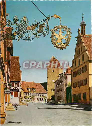 Cartes postales moderne Dinkelsbuhl die Tausendjahrige Stadt Greifenschild