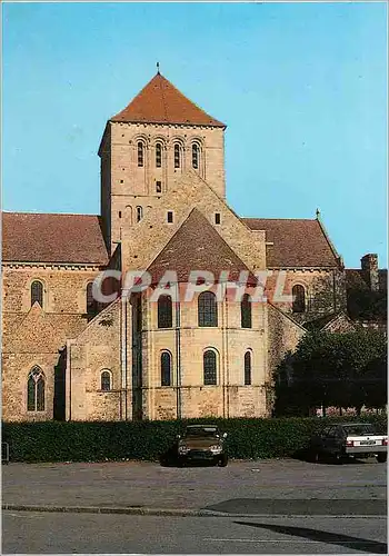 Cartes postales moderne Lessay (Manche) Eglise Abbatiale Romane fondee en 1056 par les Caros de la Haye du Puits