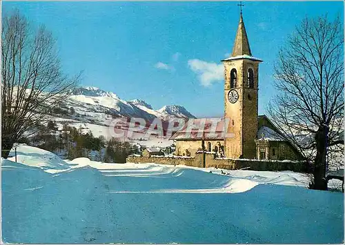 Cartes postales moderne Enchastrayes (B A) sur la Route du Super Sauze Alt 1450 m
