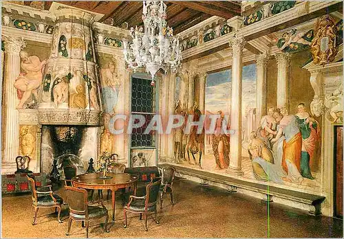 Cartes postales moderne Thiene (Vicenza) Castello Porto Colleoni Thiene Il Caminetto com Vulcan and Venus Massinissa e S