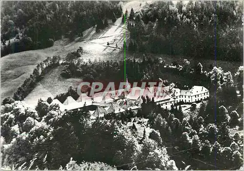 Moderne Karte Carmel du Reposoir (Hte Savoie) Le Monanstere a vol d'oiseau