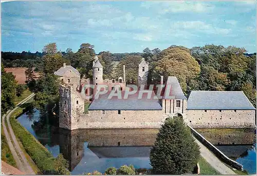 Cartes postales moderne Pres de Coutances (Manche) Le Chateau de Gratot du XIeme au XVIIIe Siecle
