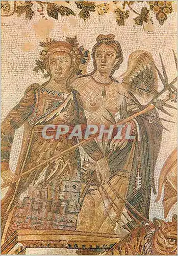 Cartes postales moderne Musee de Sousse Triomphe de Dionysos (detail) Sousse