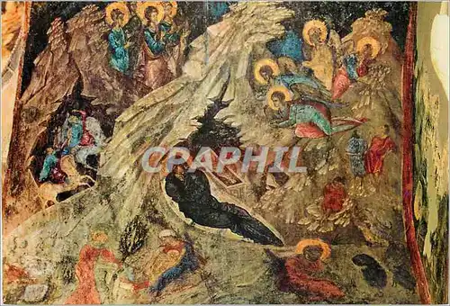 Moderne Karte Mystra Eglise de Perivleptos La Naissance