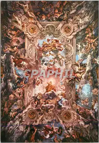 Cartes postales moderne Roma Pierre de Cortona Le Triomphe de la Gloire (Salon du Palais Barberini Maintenant Galerie Na