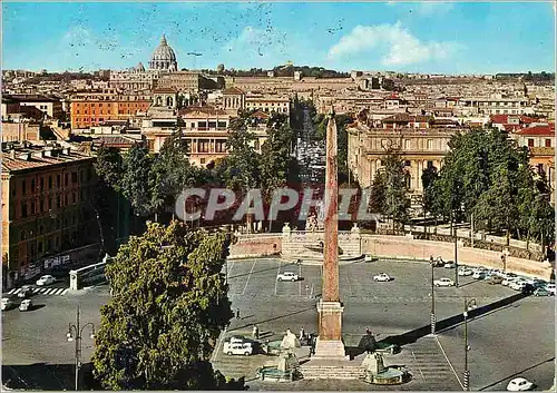 Moderne Karte Roma Place du Peuple