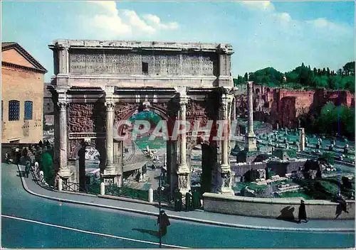 Cartes postales moderne Roma Arco di Settimio Severo