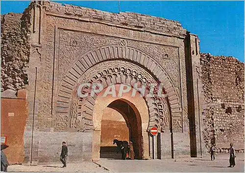 Cartes postales moderne Marrakech Le Maroc Pittoresque Bab Agnaou