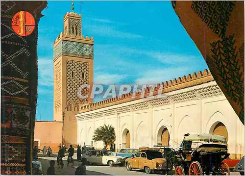 Moderne Karte Marrakech Mosquee de la Kasbah
