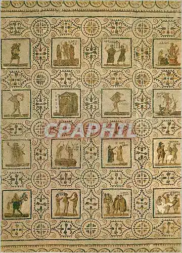 Cartes postales moderne Tunisie de Toujours Les Douze mois et les Quatre Saisons (Musee de Sousse)