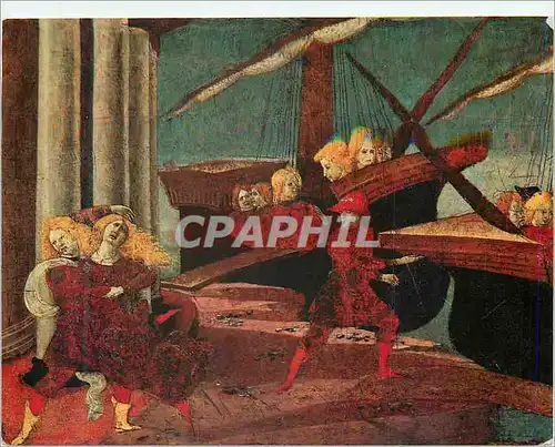 Cartes postales moderne Liberale da Verona (Verone vers 1445 1529) L'Enlevement d'Helene (vers 1470)