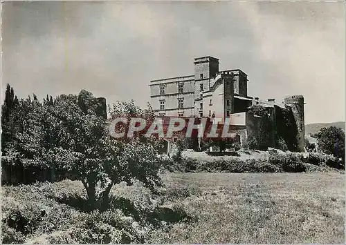 Moderne Karte Chateau de Lourmarin (Vaucluse) Vue Generale du Levant